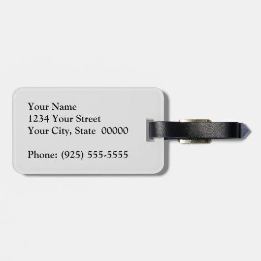 Pitbull Protection Bagagelabel (Achterkant horizontaal)