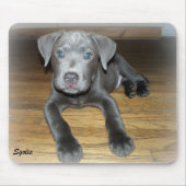 Pitbull Pup / Mooie Hond  Muismat (Voorkant)