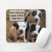 PitBull Puppies Mousepad Muismat (Met muis)