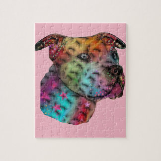 PITBULL PUZZLE LEGPUZZEL