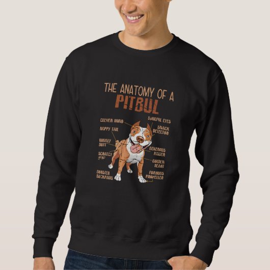 Pitbull Quotes Pitbull kraag Dog Quotes Dog Items Trui (Voorkant)