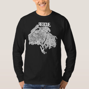 Pitbull Rescue Dog Adopt Dont Shop T-shirt