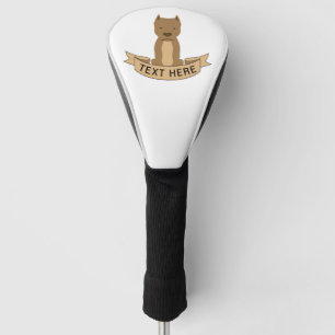 Pitbull Ribbon Label Golfheadcover