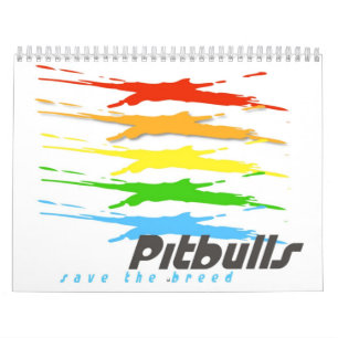 Pitbull Save the Breed agenda Kalender
