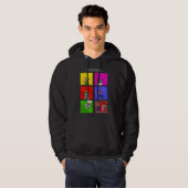 Pitbull Selfies Hoodie (Voorkant volledig)