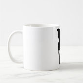 Pitbull Silhouette Koffiemok (Links)