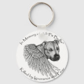 pitbull sleutelhanger (Voorkant)