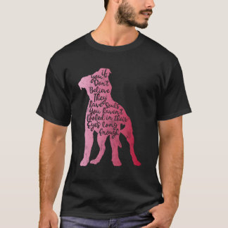 Pitbull Souls Adopteer Niet Winkel Redding Pitbull T-shirt