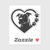 Pitbull Sticker (Vel)
