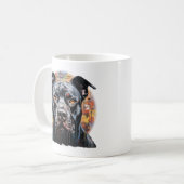 Pitbull Straatkunst Koffiemok (Voorkant links)