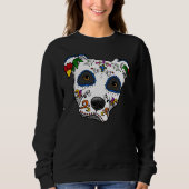 Pitbull Sugar Skull Trui (Voorkant)