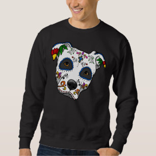 Pitbull Sugar Skull Trui
