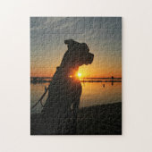 Pitbull Sunrise Puzzle Legpuzzel (Verticaal)