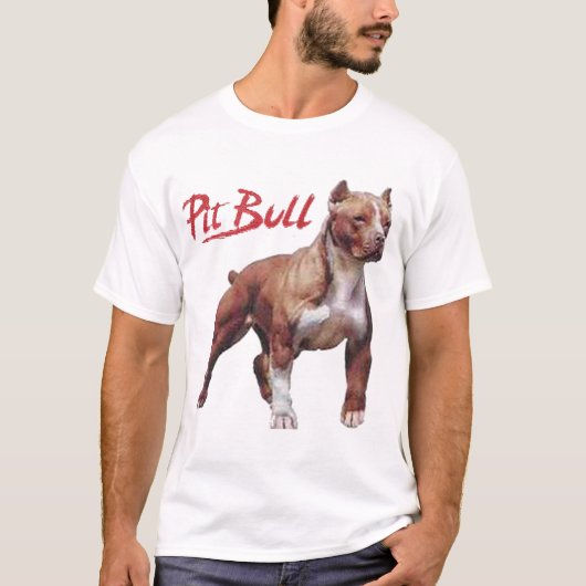 Pitbull T-shirt (Voorkant)