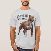 pitbull t-shirt (Voorkant)