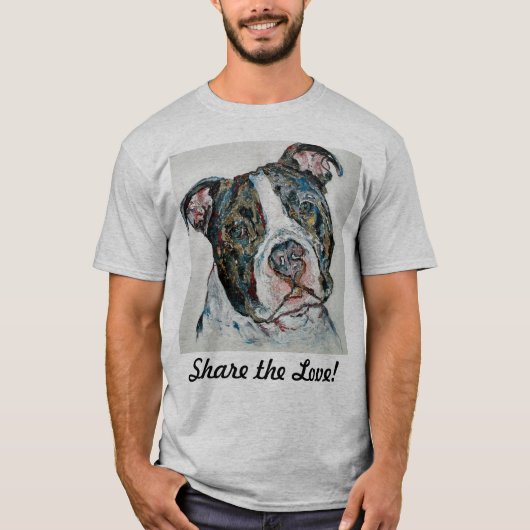 PITBULL T-SHIRT (Voorkant)