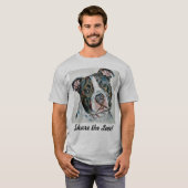 PITBULL T-SHIRT (Voorkant volledig)
