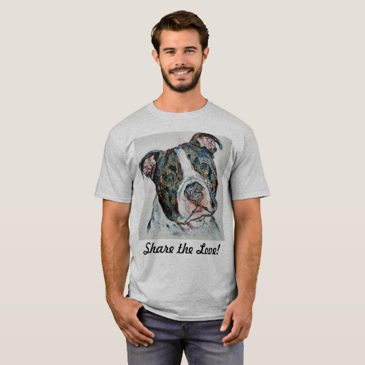 PITBULL T-SHIRT (Voorkant volledig)