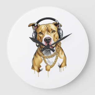 Pitbull T-shirt streetstyle Grote Klok
