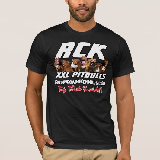 PITBULL T SHIRT VOOR MANNEN, MANNEN PITBULL APPARA (Voorkant)