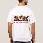 PITBULL T SHIRT VOOR MANNEN, MANNEN PITBULL APPARA (Achterkant)