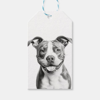 Pitbull Terrier Cadeaulabel