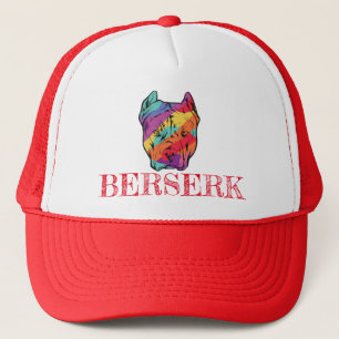 Pitbull Terrier Hondenkop Trucker Pet
