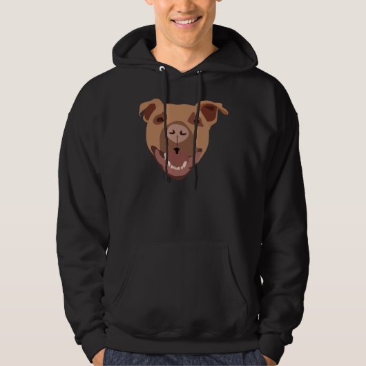 Pitbull Terrier Hoodie (Voorkant)