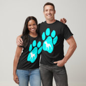 Pitbull Terrier Paw T-shirt (Unisex)