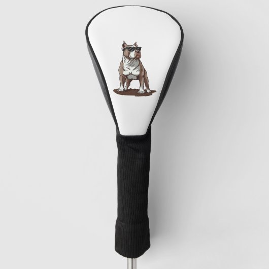 Pitbull The Guardian Golfheadcover (Voorkant)