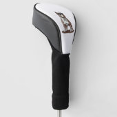Pitbull The Guardian Golfheadcover (Schuin)
