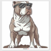 Pitbull The Guardian Sticker (Vel)