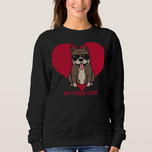 Pitbull True Love Trui (Voorkant)