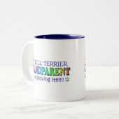 PITBULL TWEEKLEURIGE KOFFIEMOK (Voorkant links)