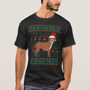 Pitbull Ugly KerstSweater T-shirt