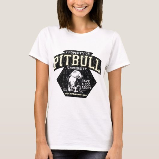 PITBULL University T-shirt (Voorkant)