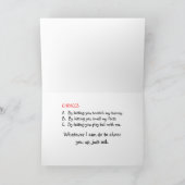 Pitbull-up-Wenskaart Kaart (Binnen)