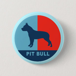 PitBull US-Button Ronde Button 5,7 Cm