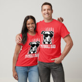 Pitbull Vader Mannen Pitbull Fan Geschenk voor Hon T-shirt (Unisex)