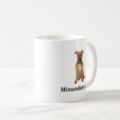 Pitbull - verkeerd begrepen koffiemok (Voorkant rechts)