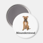 Pitbull - verkeerd begrepen magneet (Voorkant / Achterkant)