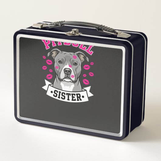 Pitbull Zus Hond Liefhebber Vector Design (Voorkant)