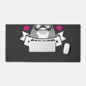 Pitbull Zus Hond Liefhebber Vector Design Bureaumat (Keyboard & Muis)