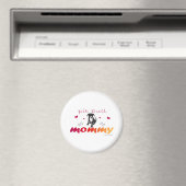 PitBullBlkWtMama Magneet (Insitu (Vaatwasser))