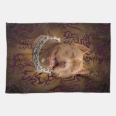 Pitbullebruin tattoo theedoek (Horizontaal)