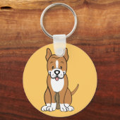 Pitbullegiften en koopwaar sleutelhanger (Voorkant)