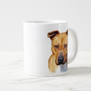 Pitbullehond Grote Koffiekop