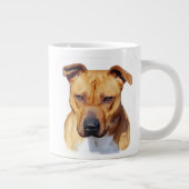 Pitbullehond Grote Koffiekop (Rechts)