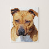 Pitbullehond Legpuzzel (Verticaal)