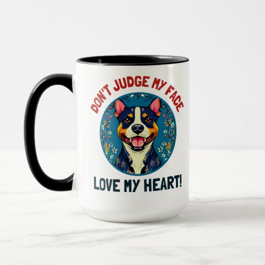 Pitbullehond Mok (Links)
